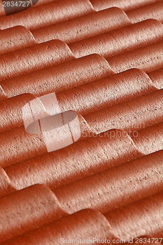 Image of Pattern of red roof