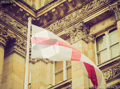 Image of Retro look England flag