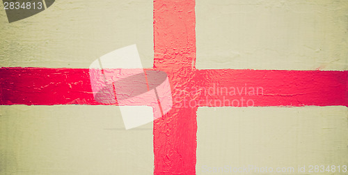 Image of Retro look England flag