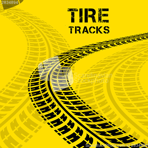 Image of Tire tracks