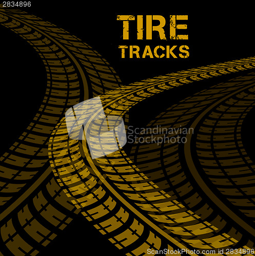 Image of Tire tracks