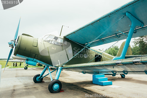 Image of Famous soviet plane paradropper Antonov An-2 Heritage of Flying 