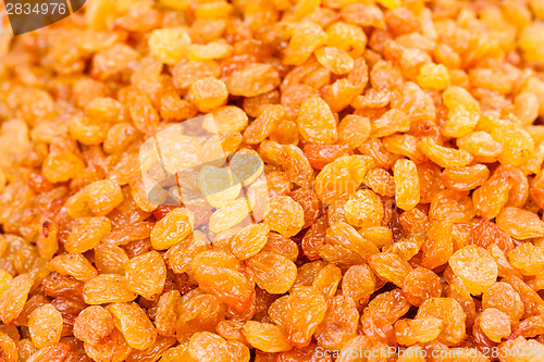 Image of Golden Raisins Background