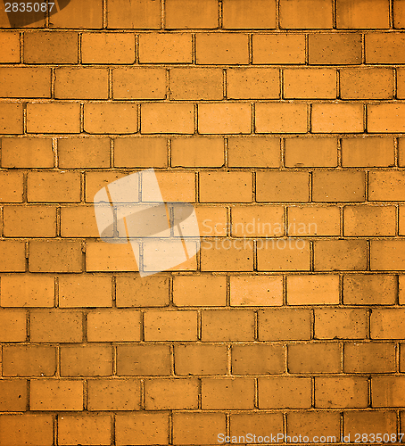 Image of Orange Brick Background