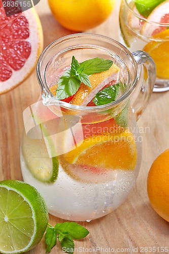 Image of cold citrus fruit drink