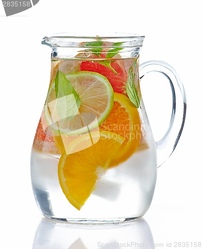 Image of cold citrus fruit drink