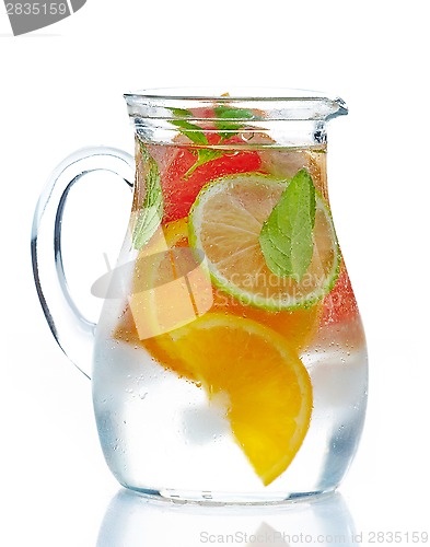 Image of cold citrus fruit drink