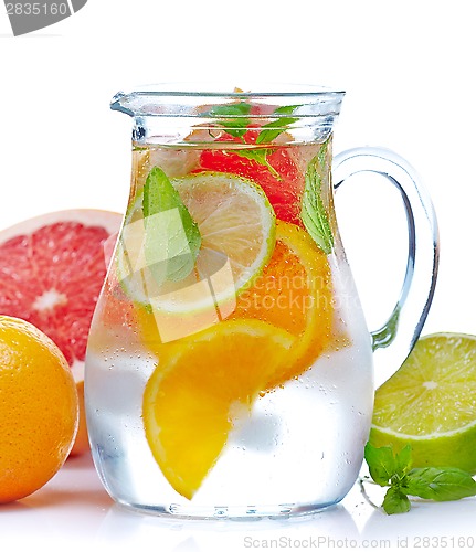 Image of cold citrus fruit drink