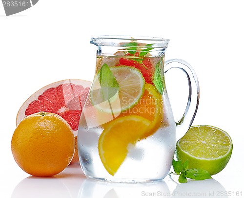 Image of cold citrus fruit drink