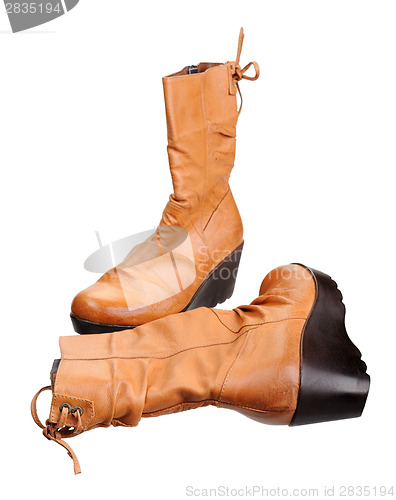 Image of Women boots, isolated