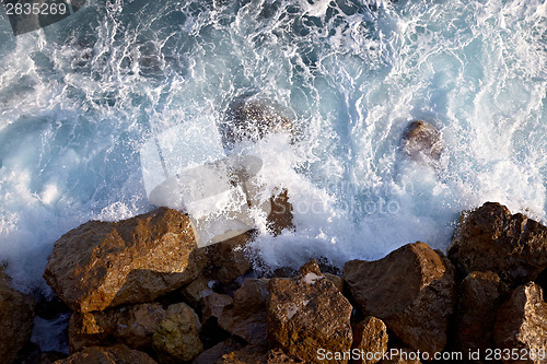 Image of Waves ashore