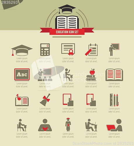 Image of Education Infographics.