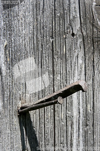 Image of texture of old wood 