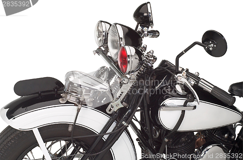 Image of vintage motorbike