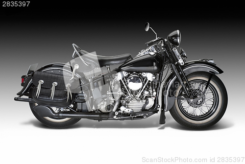 Image of vintage motorbike