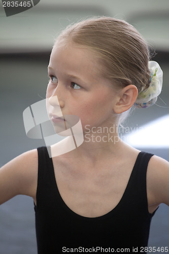 Image of ballet girl portrait