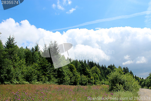 Image of beautiful mountainous landscape