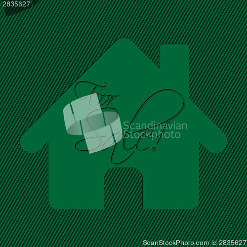 Image of House sale advertisement