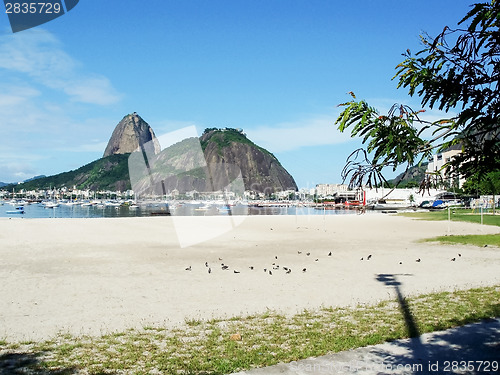 Image of Sugarloaf Mountain in Guanabara Bay