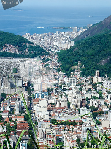 Image of View of Botafogo cityscape