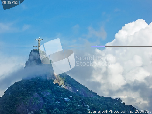 Image of Statue Christ the Redeemer in Rio
