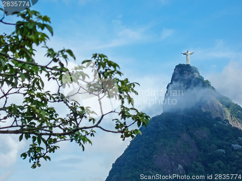 Image of Statue Christ the Redeemer in Brasil