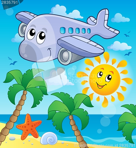 Image of Image with airplane theme 4