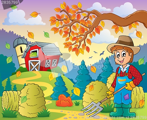 Image of Autumn farm theme 8