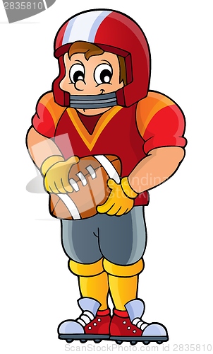 Image of American football theme image 1