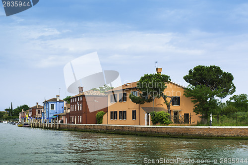 Image of Multicolored houses in Venice