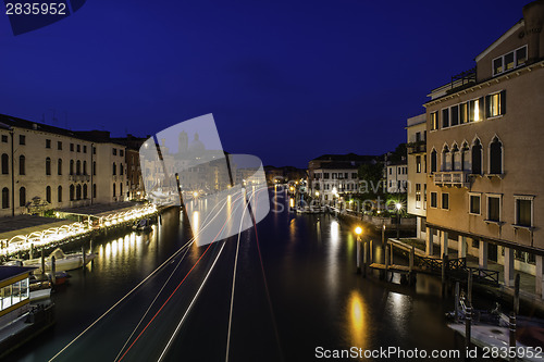 Image of Venice in the night