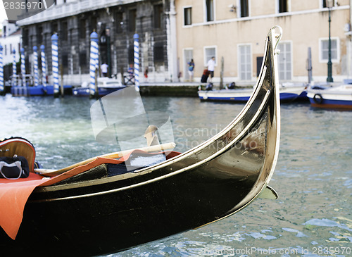 Image of Ancient gondola in Venice