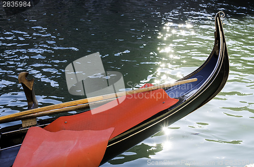 Image of Ancient gondola in Venice