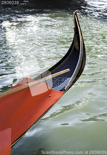 Image of Ancient gondola in Venice