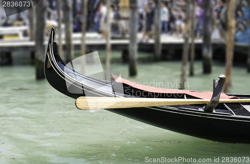 Image of Ancient gondola in Venice