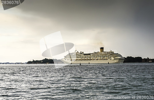 Image of Large passenger cruise ship