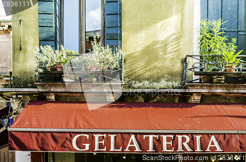 Image of Italian ice cream shop