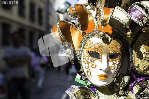 Image of Venetian carnival masks