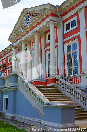 Image of Stairs to the Palace (Kuskovo Estate near Moscow)