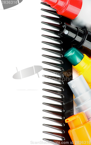 Image of Comb and Hair Styling Products