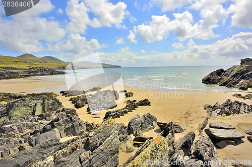 Image of Atlantic ocean coastline in Ireland