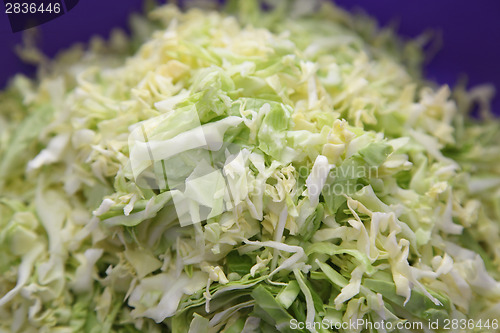 Image of sliced kale