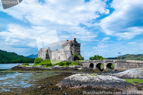 Image of Famous Eilean Donan Castle in the highlands of Scotland