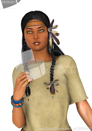 Image of Native American Woman