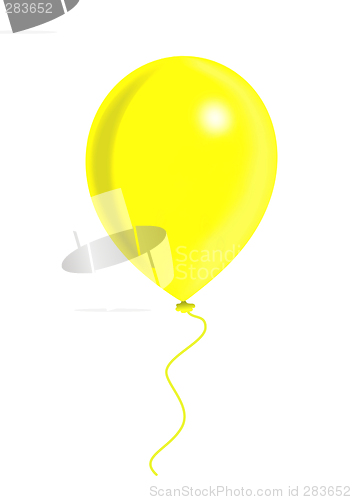 Image of Yellow balloon