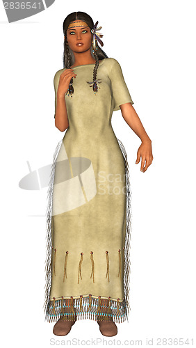 Image of Native American Girl