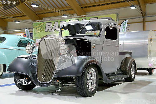 Image of Chevrolet Pickup 1936 Vintage Car in a Show