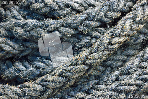 Image of Ship rope background