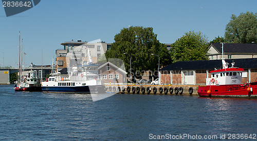 Image of Fredrikstad, small Norwegian town