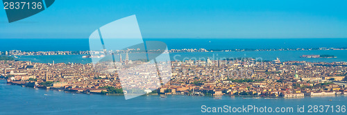 Image of Aerial view of Venice, Italy.